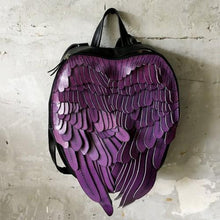 Load image into Gallery viewer, Macaw Wings Leather Backpack