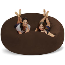 Load image into Gallery viewer, Bean Bag Chair: Giant 8&#39; Memory Foam Furniture Bean Bag - Big Sofa with Soft Micro Fiber