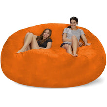 Load image into Gallery viewer, Bean Bag Chair: Giant 8&#39; Memory Foam Furniture Bean Bag - Big Sofa with Soft Micro Fiber