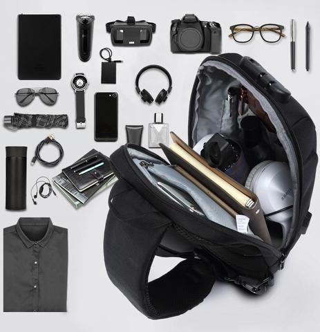 Anti-theft Backpack With 3-Digit Lock