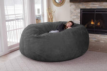 Load image into Gallery viewer, Bean Bag Chair: Giant 8&#39; Memory Foam Furniture Bean Bag - Big Sofa with Soft Micro Fiber