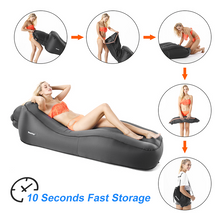 Load image into Gallery viewer, Inflatable Lazy Beach Sofa Bed