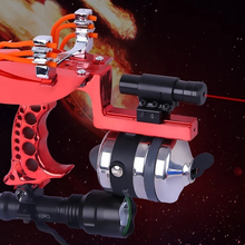 Load image into Gallery viewer, SharpSling™ Bowfishing Slingshot - High Velocity Slingshot w Dart, Reel, Laser &amp; Flashlight