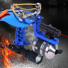Load image into Gallery viewer, SharpSling™ Bowfishing Slingshot - High Velocity Slingshot w Dart, Reel, Laser &amp; Flashlight