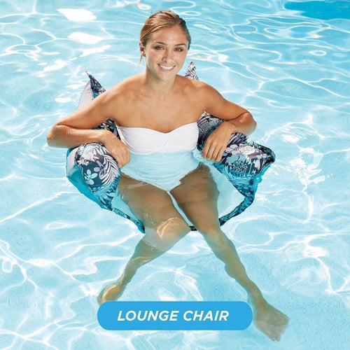 4-in-1 Multi-Purpose Inflatable 1-2 Person Pool Float