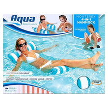 Load image into Gallery viewer, 4-in-1 Multi-Purpose Inflatable 1-2 Person Pool Float