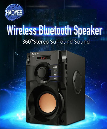 2019 The Best Bluetooth Speaker Subwoofer Supper Bass Wireless Speakers Dancing Boombox