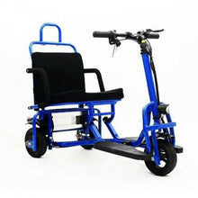 Load image into Gallery viewer, Aluminum Alloy Folding Electric Tricycle 8inch and 10inch Elderly Electric