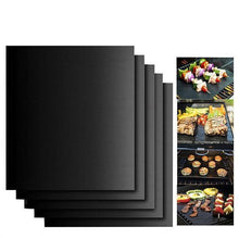 Load image into Gallery viewer, 5 pcs Barbecue Grill Mat - Non Stick, Reusable, and Easy to Clean Barbecue Grilling Accessories