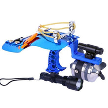 Load image into Gallery viewer, SharpSling™ Bowfishing Slingshot - High Velocity Slingshot w Dart, Reel, Laser &amp; Flashlight